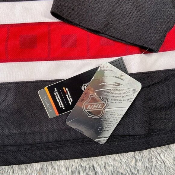 Adidas Carolina Hurricanes NHL Authentic Climalite Hockey Jersey Size 46 Men Red - Picture 7 of 7